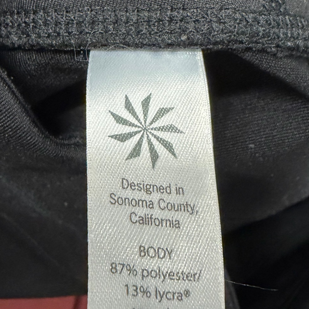 ATHLETA Sonar Capri Legging Pants Black Size Small - Picture 8 of 9